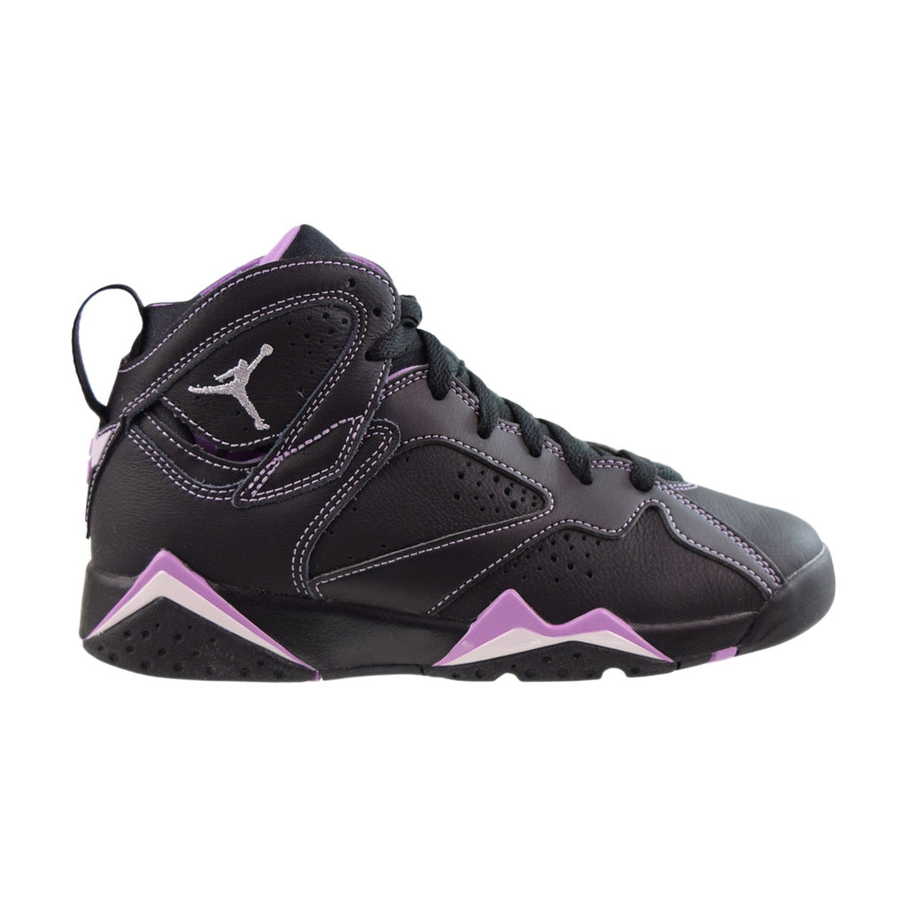 Jordan 7 Retro (GS) Big Kids' Shoes Black-Barely Grape