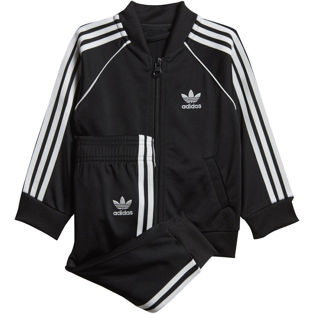 Adidas Toddlers' Unisex Originals Superstar Tracksuit Set Black/White