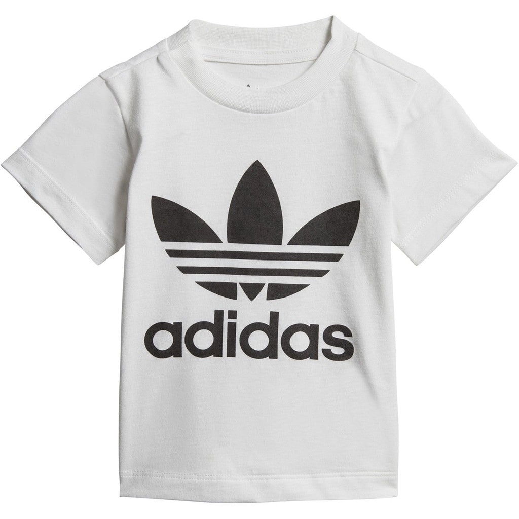 Adidas Toddlers' Originals Trefoil Tee White/Black
