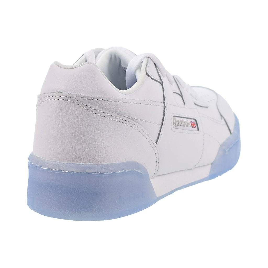 Workout Plus Big Shoes White-Carbon-Blue – Sports Plaza NY