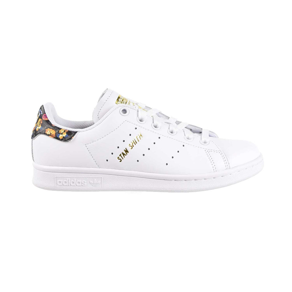 Adidas Stan Smith Womens Shoes Floral Footwear White/Gold