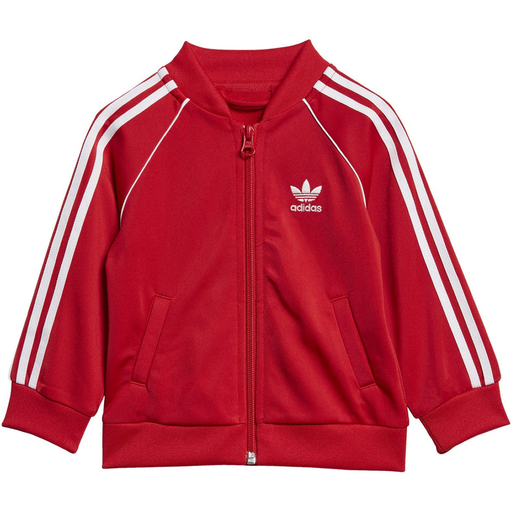 adidas red sst jacket