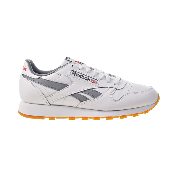 Reebok Classic Leather Men's Shoes White-Cold Grey-Vector Red