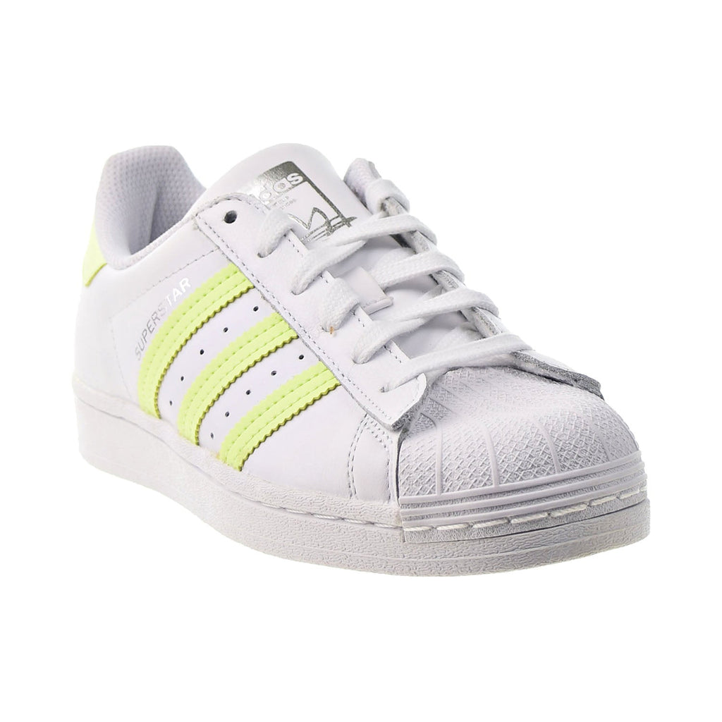 Integreren voering medeleerling Adidas Superstar Women's Shoes White-Hi Res Yellow-Matte Silver – Sports  Plaza NY