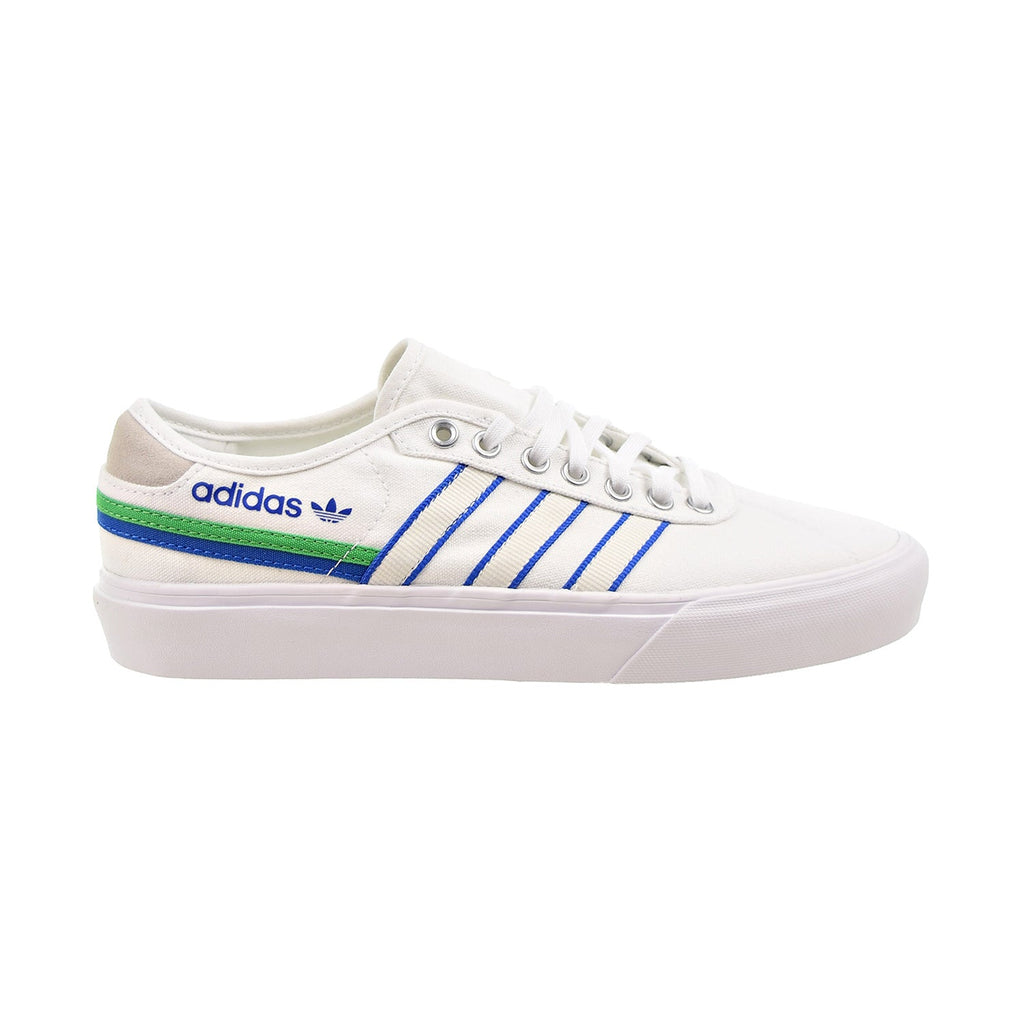 Adidas Originals Delpala Men's Shoes Footwear White-Vivid Green-Footwear White