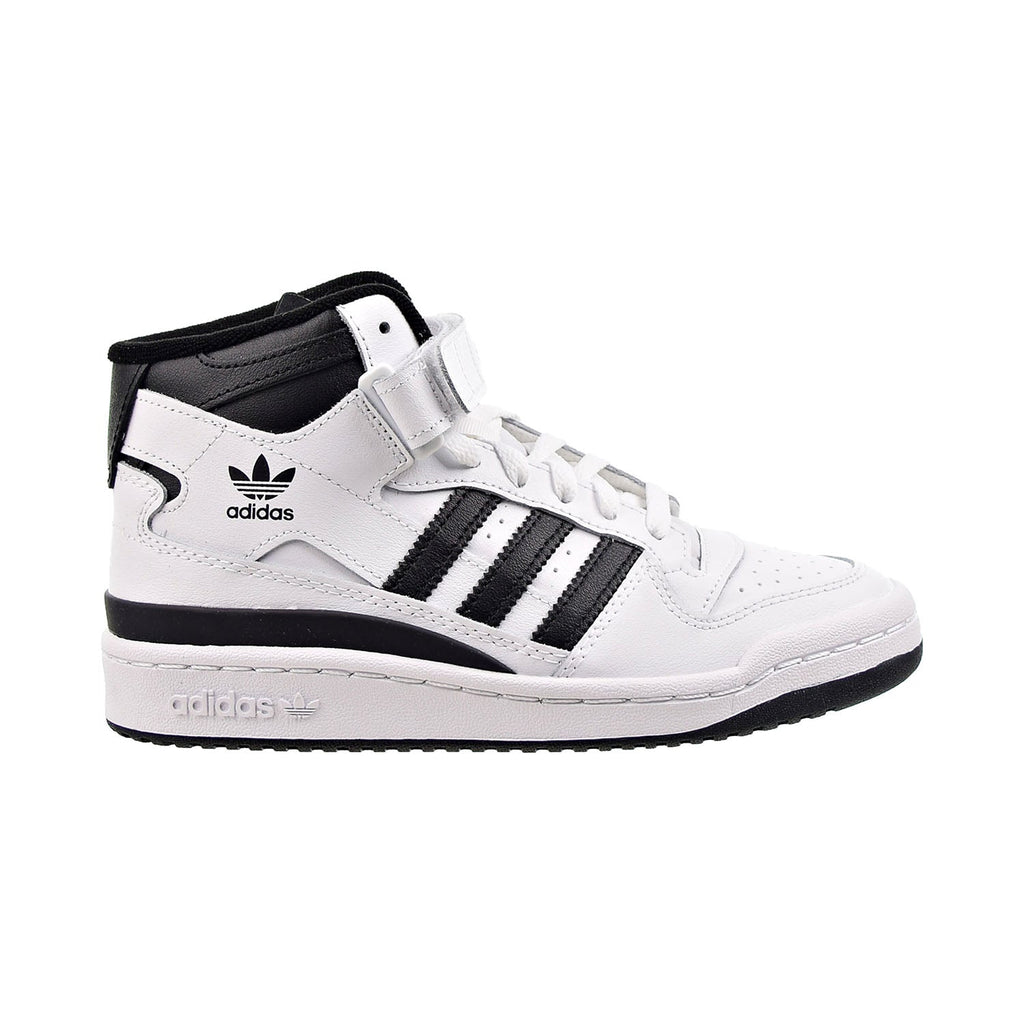 Adidas Forum Mid Big Kids' Shoes Cloud White-Core Black
