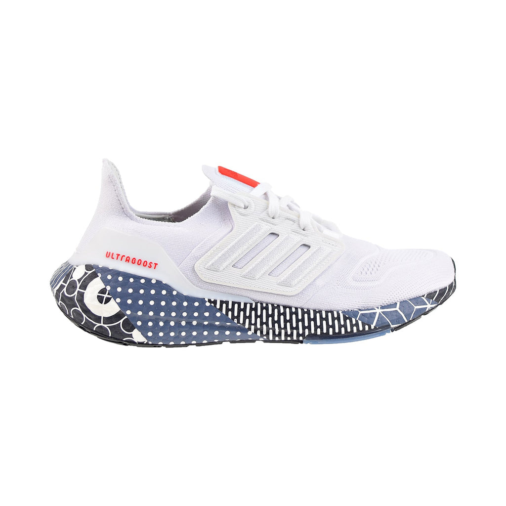 Adidas Ultraboost 22 Men's Shoes Cloud White/Vivid Red