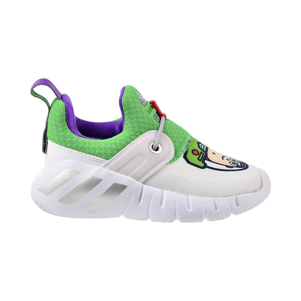 Adidas X Disney Pixar Buzz Lightyear Rapidazen Slip-On Toddler Shoes White-Lime