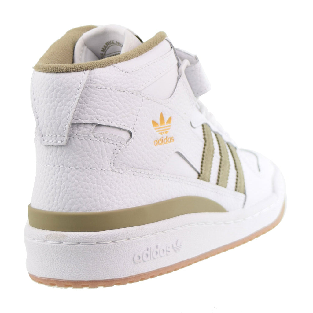 Adidas Forum Mid Big Kids' Shoes White-Orbit Green – Sports Plaza NY
