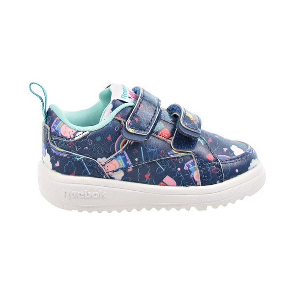 Reebok Weebok Clasp Low "Peppa Pig" Strap Toddlers Shoes Navy-White