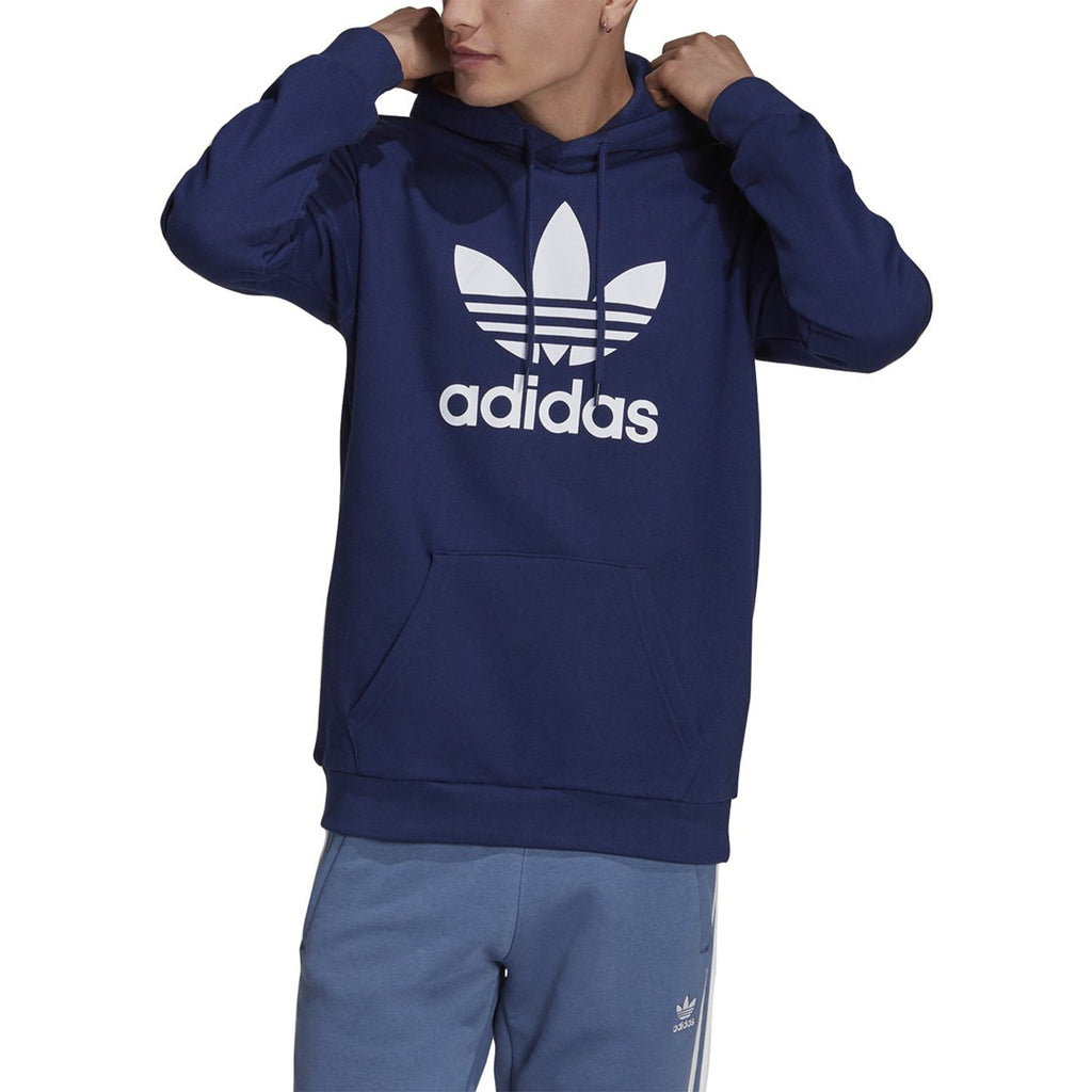 Adidas Adicolor Classics Men's Trefoil Hoodie Blue