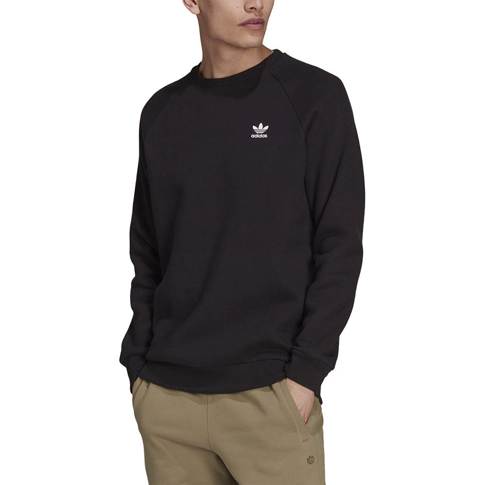 Adidas Adicolor Essentials Trefoil Crewneck Men's Sweatshirt Black 