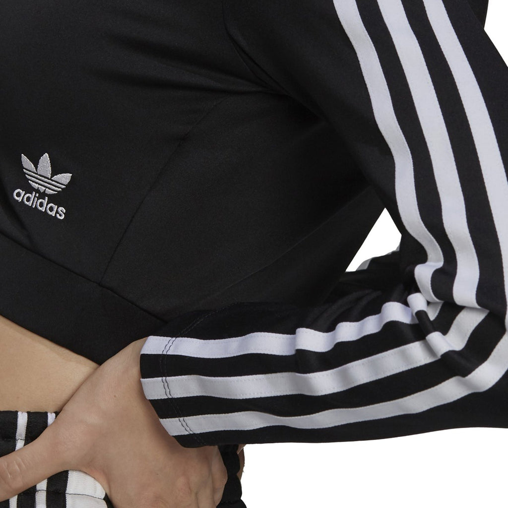Adidas Adicolor Classics Women\'s Long Sleeve Tee Black – Sports Plaza NY