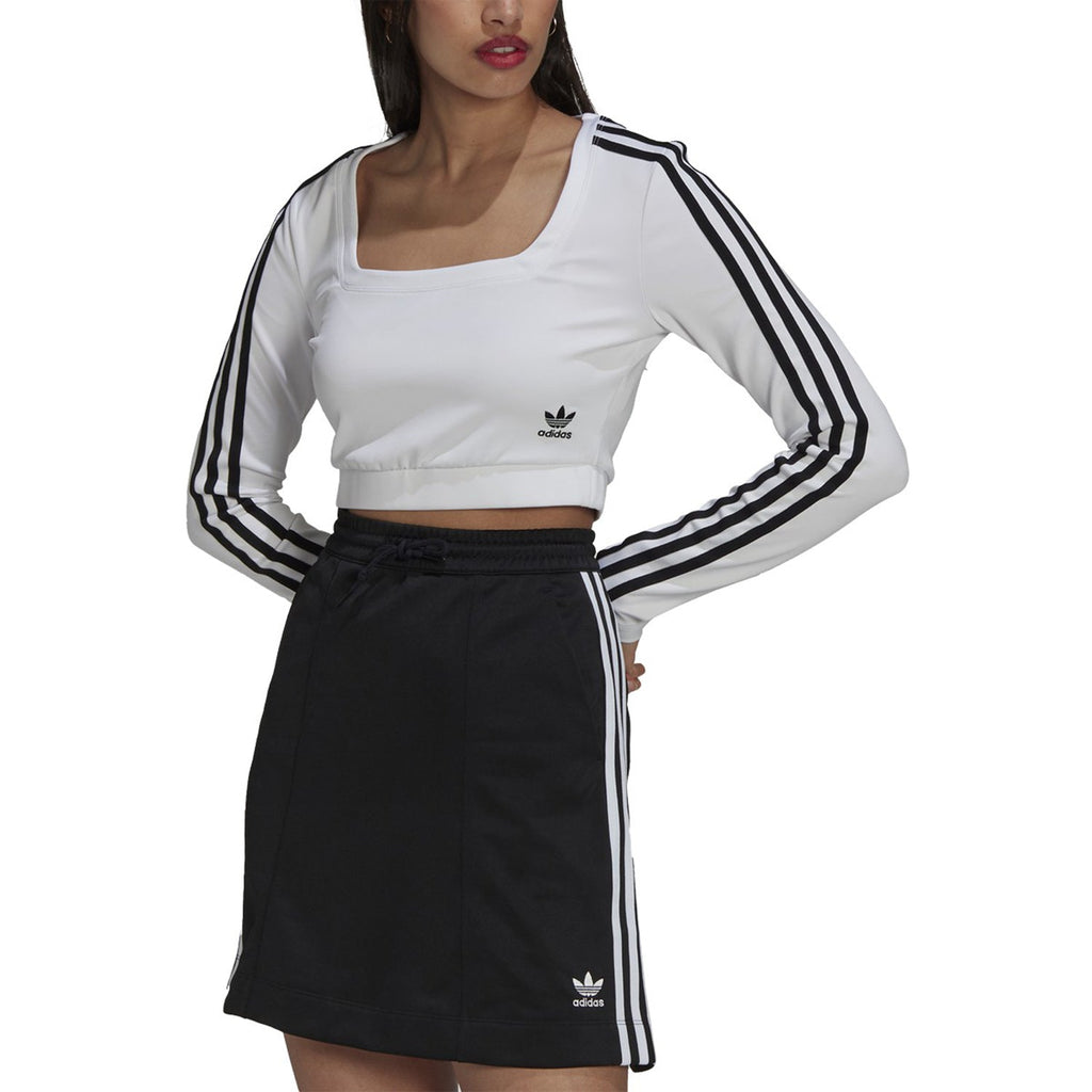 Adidas Adicolor Women's Classics Long Sleeve Tee White