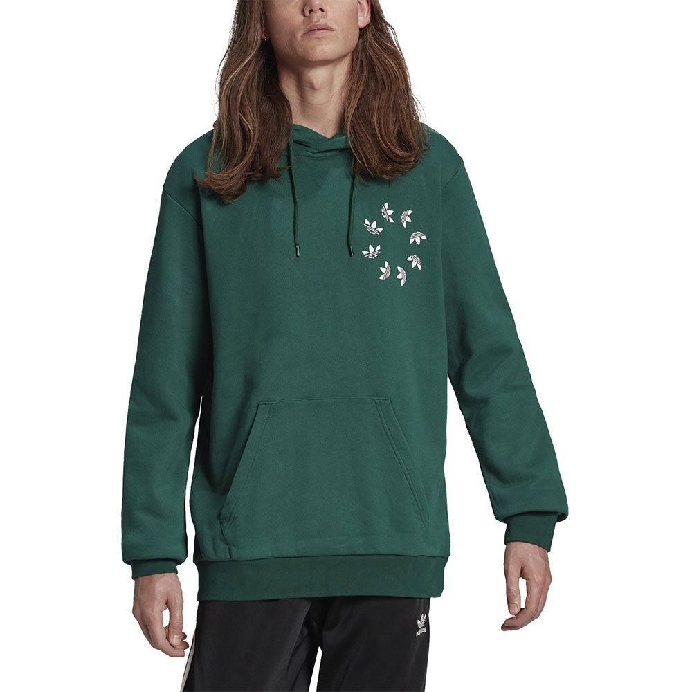 Adidas Adicolor Spinner Men's Hoodie Collegiate Green