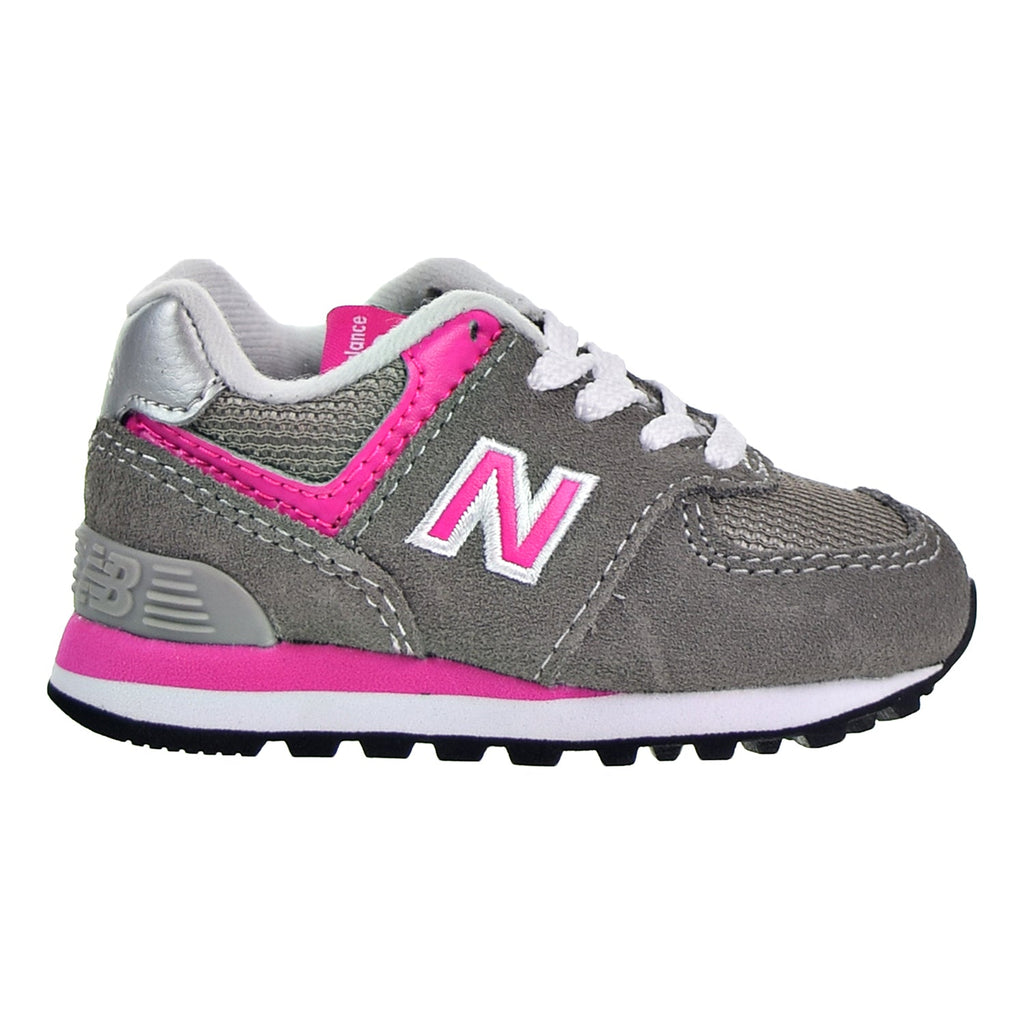 New Balance 574 Toddler's Shoes Pink/Grey