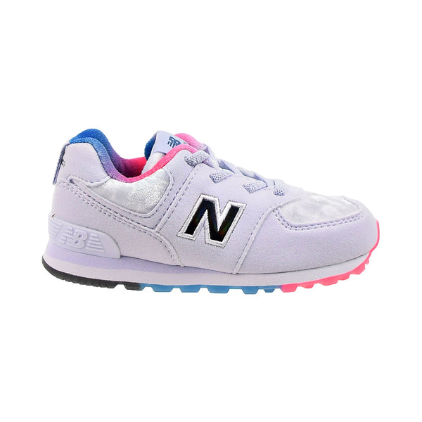 New Balance 574 Toddlers Shoes Silent Grey-White