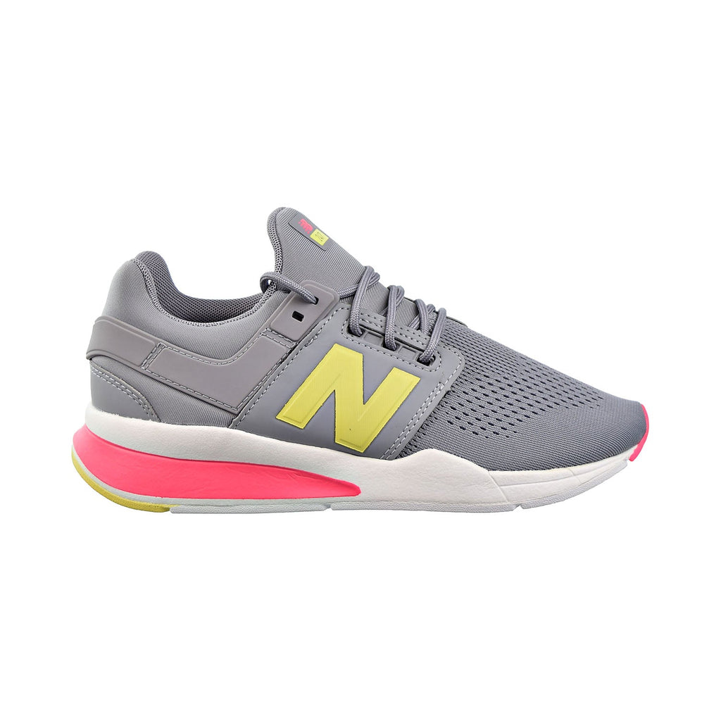 New Balance 247 Big Kids Shoes Grey/Pink