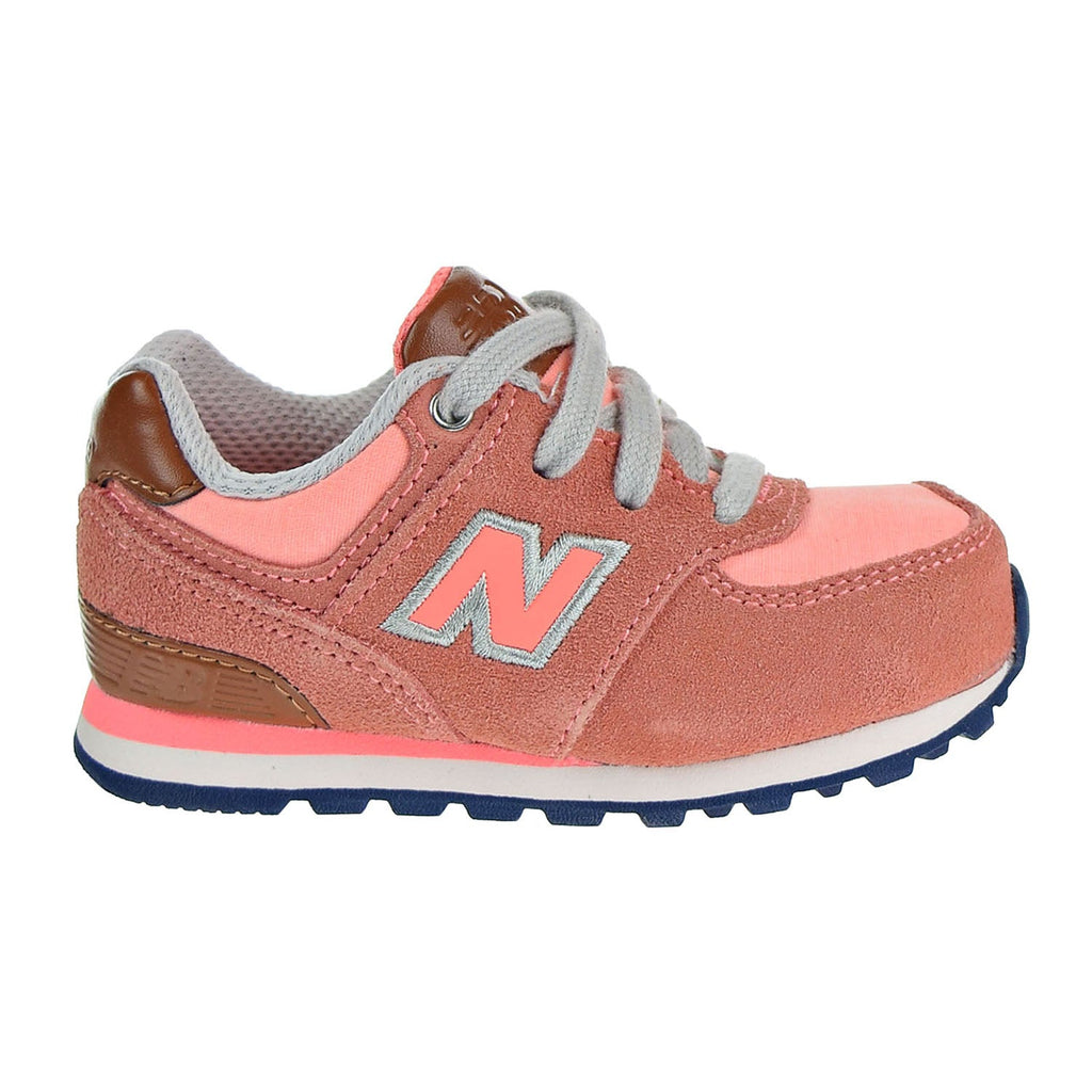 New Balance 574 Toddler's Shoes Peach