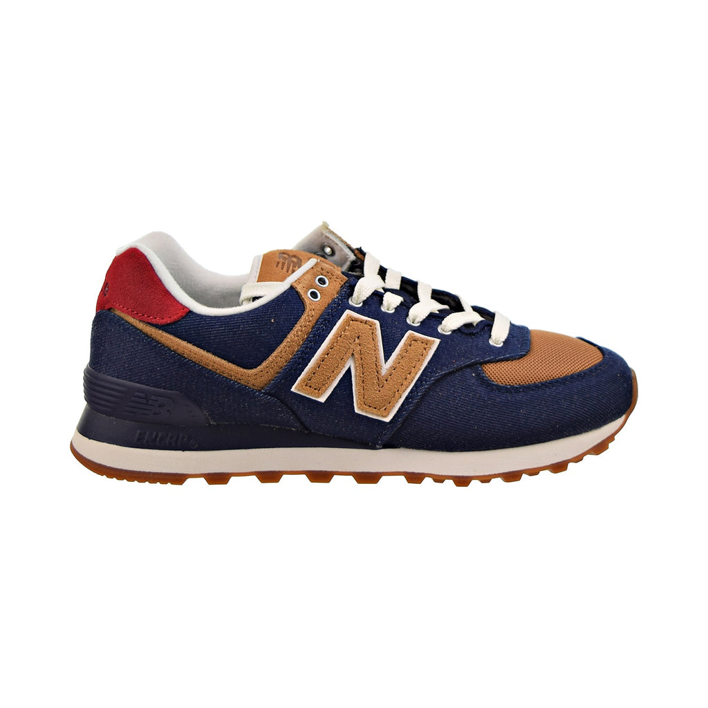 New Balance 574 Men's Shoes Blue-Brown