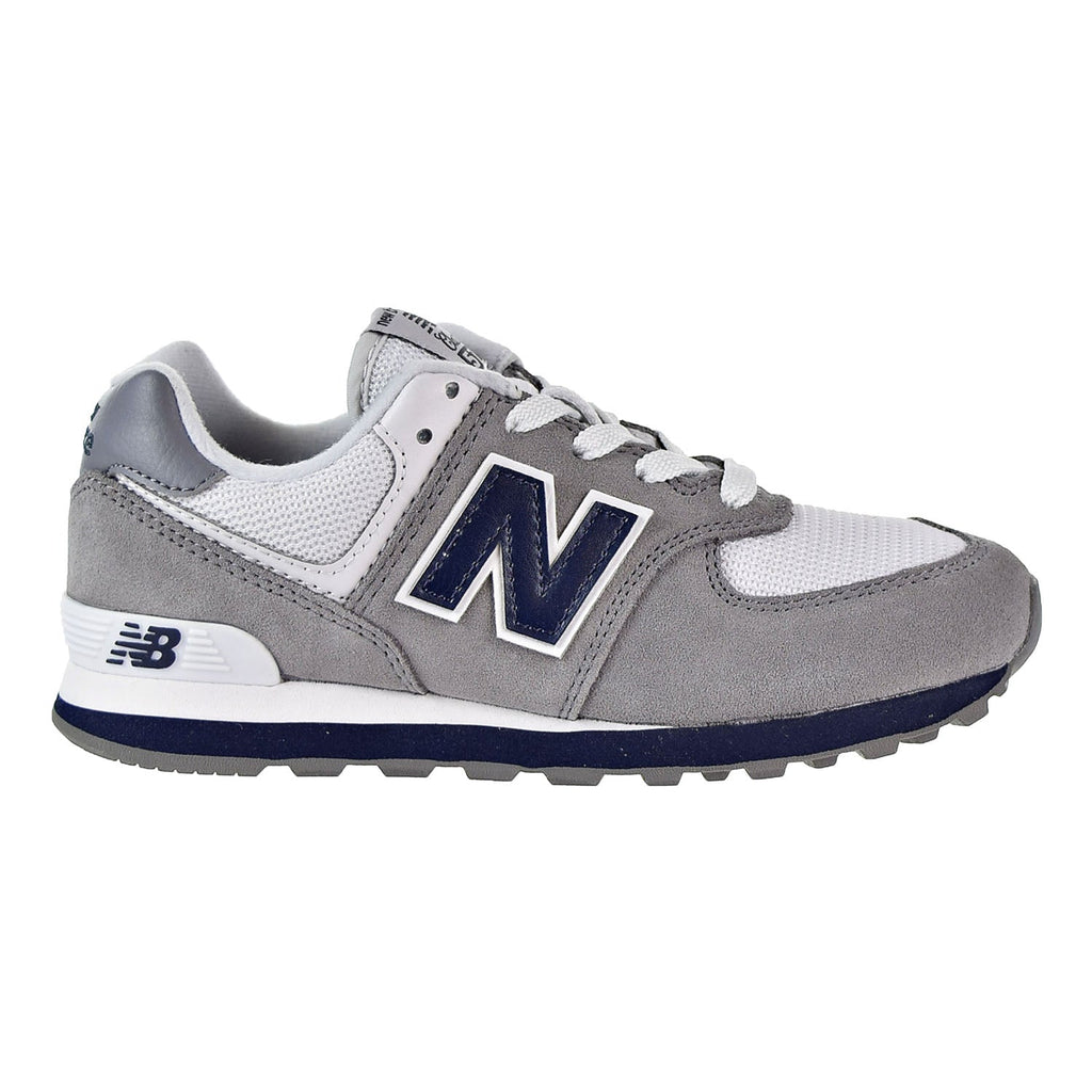 New Balance 574 Core Plus Little Kid's Shoes Grey/White/Navy