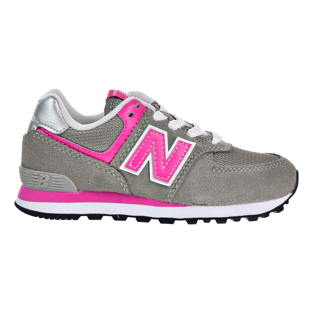 New Balance 574 Little Kid's Shoes Pink/Grey