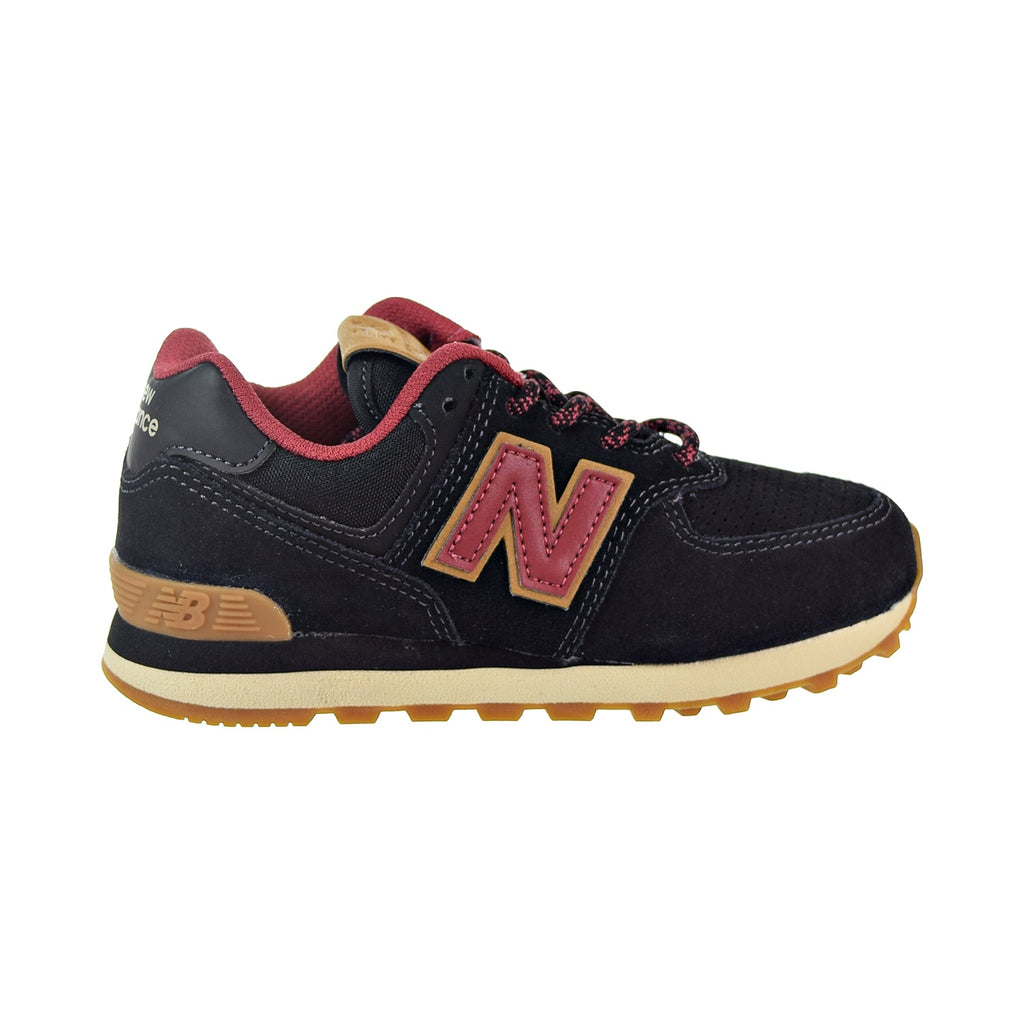 New Balance 574 Little Kids' Shoes Black/Earth Red