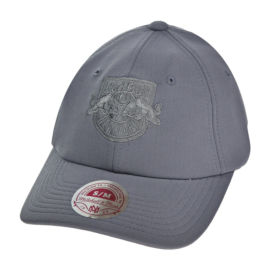 Mitchell & Ness New York Red Bulls Total Flexfit Slouch Men's Hat Grey