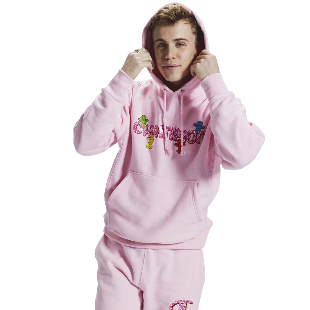 Champion Candy Land Reverse Weave Men's Hoodie Pink Candy
