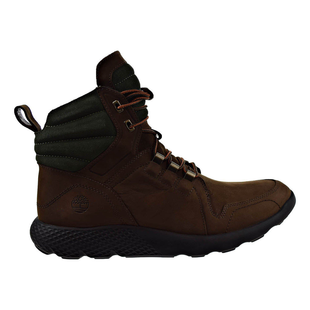 Timberland Flyroam Leather Dark Brown Mens Boots