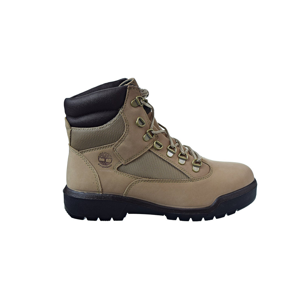 Timberland 6 Inch Field Waterproof Men's Boots Beige Nubuck