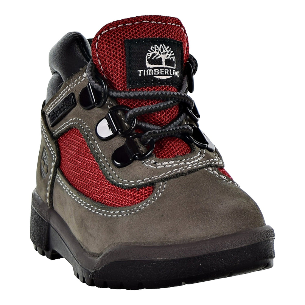 Timberland Field Boot L/F Mid Toddler's Shoes Grey/Red