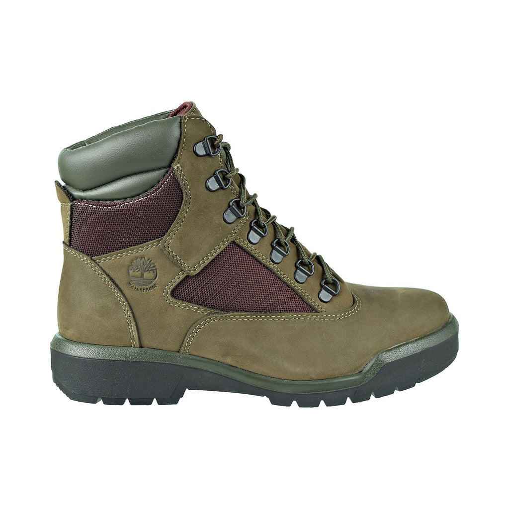 Timberland 6" Waterproof Field Boot Men's Shoes Dark Brown