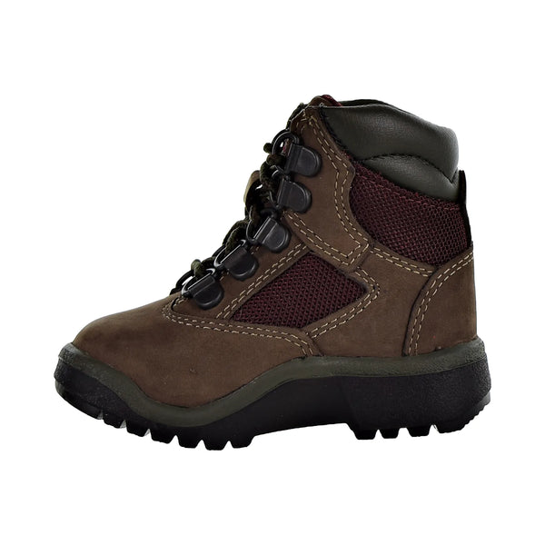 Timberland 6" Field Boot L/F Toddler's Shoes Dark Brown