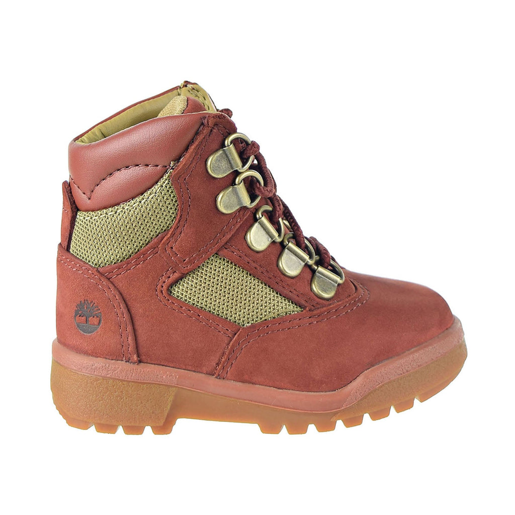 Timberland Toddlers' 6-Inch Field Boot Rust Nubuck