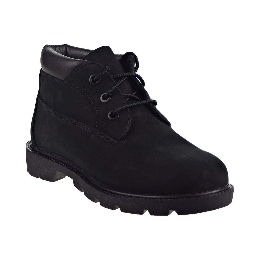 Timberland Classic Chukka Little Kids' Shoes Black Nubuck – Sports