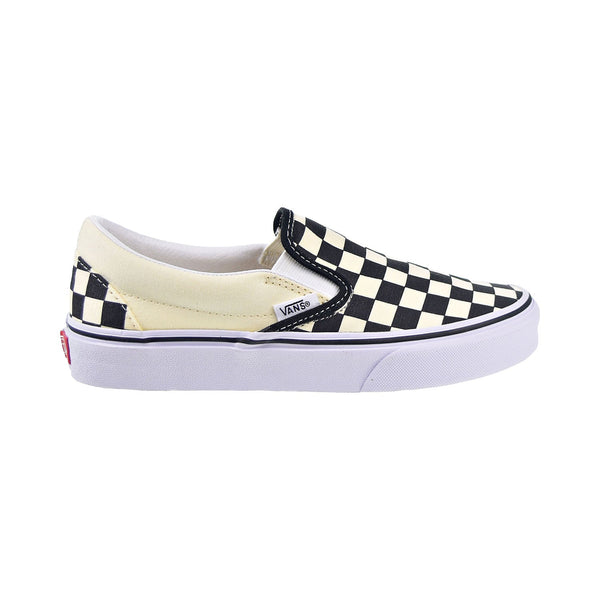 Vans Classic Slip-On Checkerboard Men's Shoes Black-White