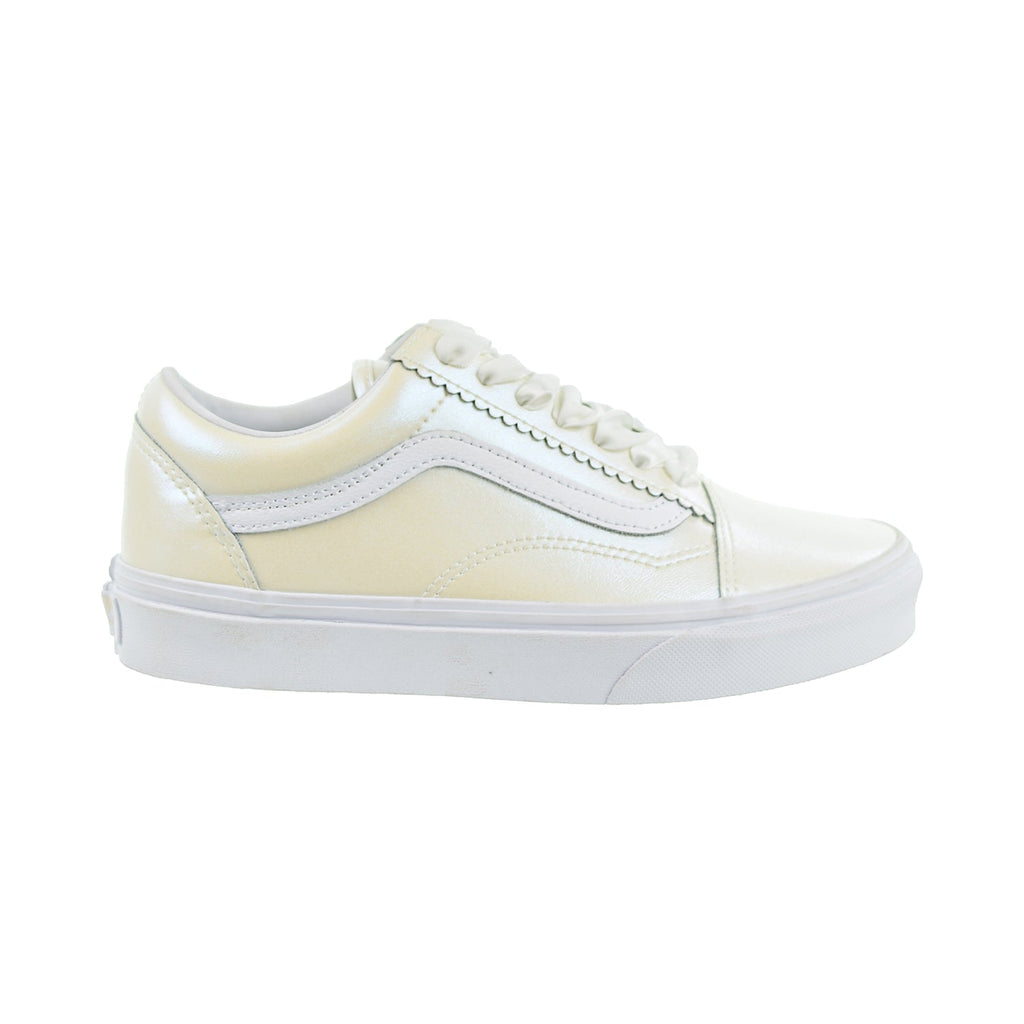 Vans Old Skool Men's Shoes Pearl Suede/Classic White