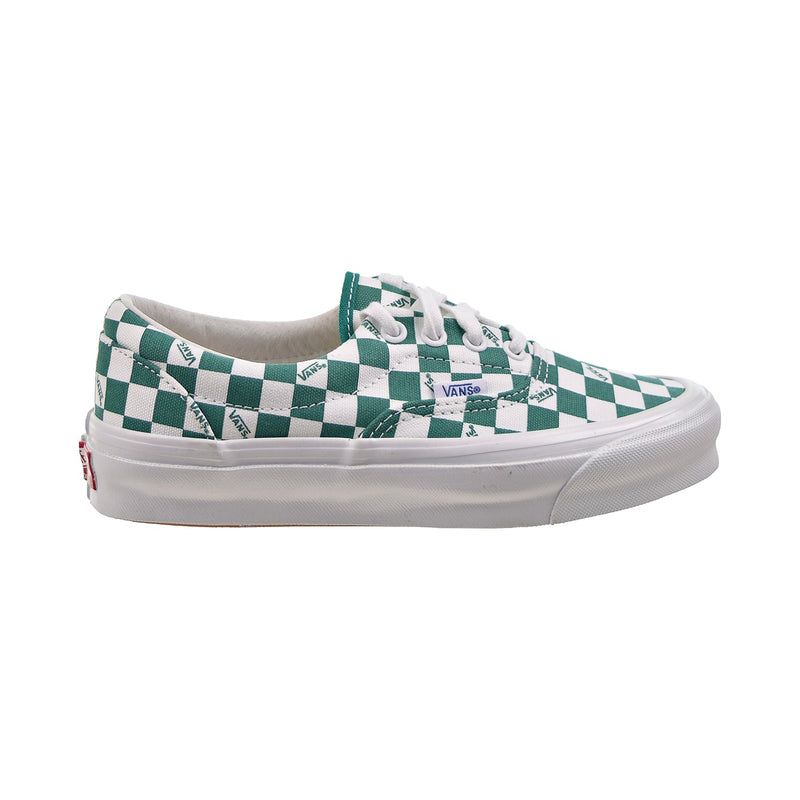 Vans Vault OG Era LX Checkboard Logo Men's Shoes Cadmium Green