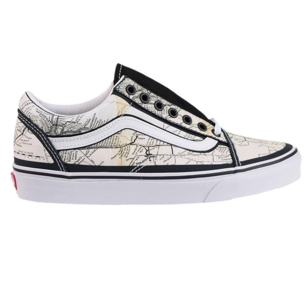 Vans X Moca Frances Stark Old Skool Men's Shoes Black-White