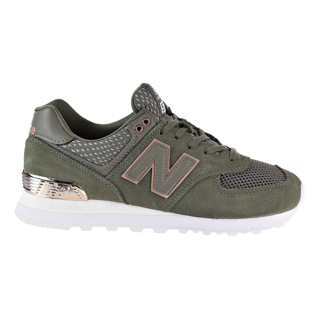 New Balance 574 All Day Rose Womens's Shoes Olive