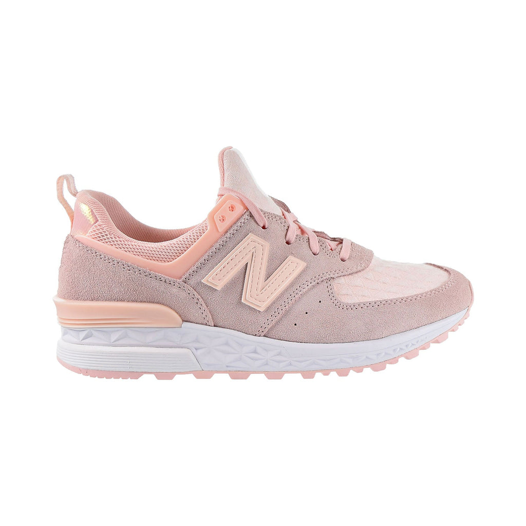 New Balance 574 Women's Shoes White/Pink